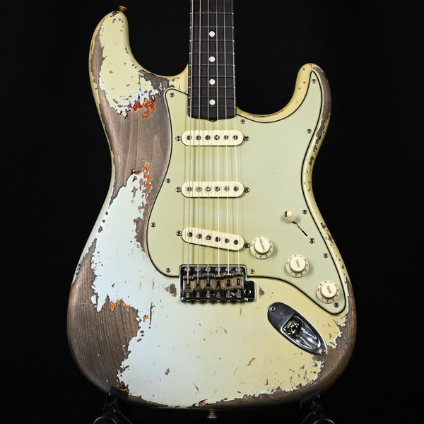 Fender Custom Shop Masterbuild Levi Perry 60/63 Stratocaster w/ Brazilian Rosewood & Josefina Handwound Pickups, Super Heavy Relic- Super Faded Aged Sonic Blue/ 3 Color Sunburst 2025 (R145005)