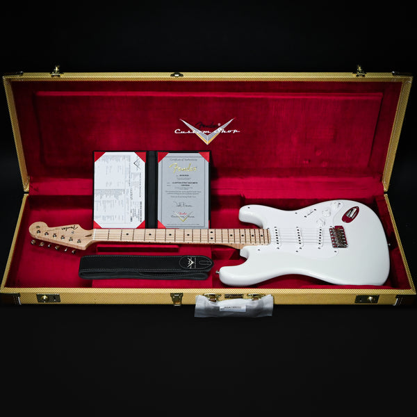 Fender Custom Shop Masterbuilt Todd Krause Eric Clapton Stratocaster NOS- Olympic White 2024 (CZ575029)