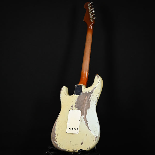 Fender Custom Shop Masterbuild Levi Perry 60/63 Stratocaster w/ Brazilian Rosewood & Josefina Handwound Pickups, Super Heavy Relic- Super Faded Aged Sonic Blue/ 3 Color Sunburst 2025 (R145005)