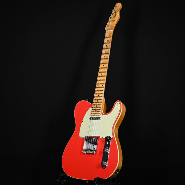 Fender Custom Shop Limited Edition Postmodern Telecaster Journeyman- Aged Fiesta Red Top/ Aged Natural Back & Side 2024 (XN6839)