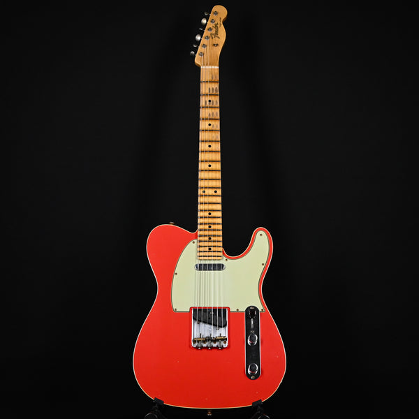 Fender Custom Shop Limited Edition Postmodern Telecaster Journeyman- Aged Fiesta Red Top/ Aged Natural Back & Side 2024 (XN6839)