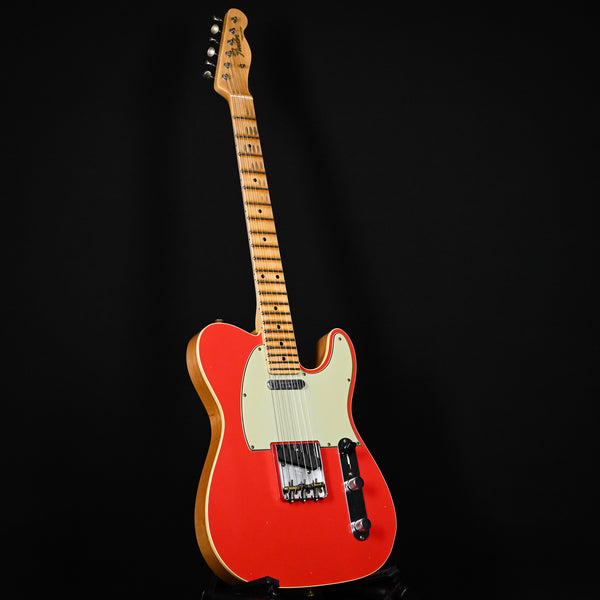 Fender Custom Shop Limited Edition Postmodern Telecaster Journeyman- Aged Fiesta Red Top/ Aged Natural Back & Side 2024 (XN6839)