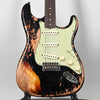 Fender Custom Shop '63 Stratocaster Super Heavy Relic- Super Faded Aged Black/ 3 Color Sunburst 2025 (CZ585828)