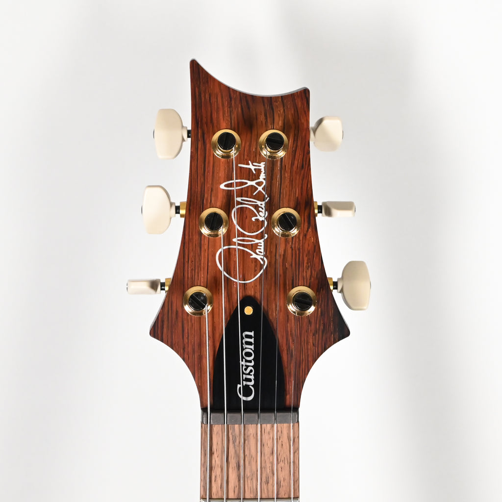 PRS Custom 24 Wood Library w/ 1-Piece Quilt 10-Top, Brazilian Rosewood, & 58/15 LT Pickups- Aquableux Purple Burst 2026 (0423889)