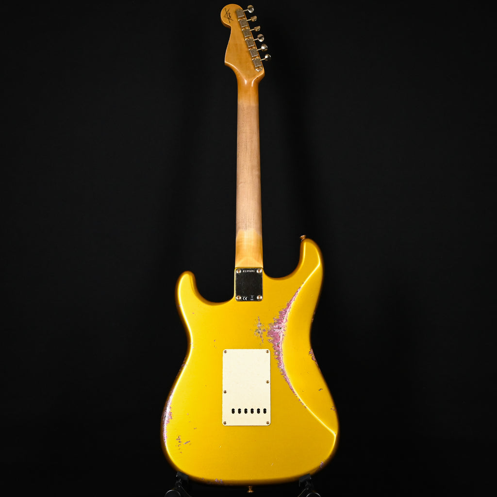 Fender Custom Shop 1962 Stratocaster w/ Gold Hardware Heavy Relic- Frost Gold/ Pink Paisley 2025 (R139381)