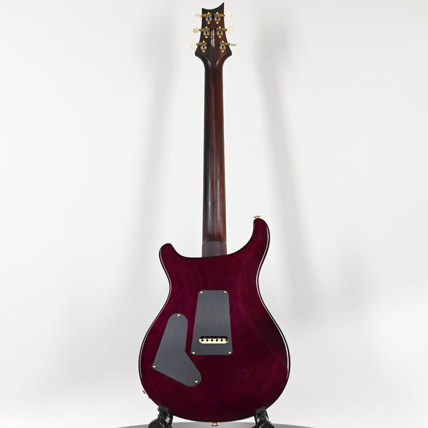 PRS Custom 24 Wood Library w/ 10-Top, Brazilian Rosewood, & 58/15 LT Pickups- Aquableux Purple Burst 2026 (0423889)
