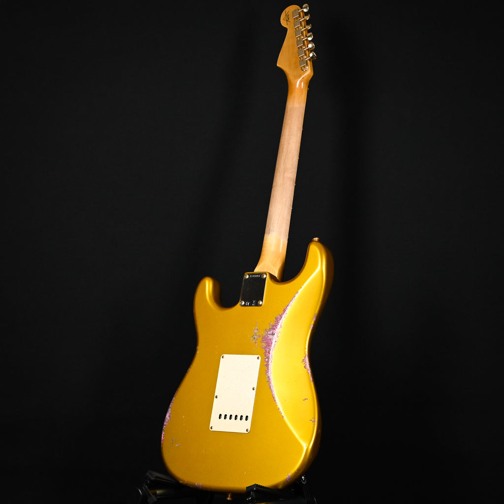 Fender Custom Shop 1962 Stratocaster w/ Gold Hardware Heavy Relic- Frost Gold/ Pink Paisley 2025 (R139381)