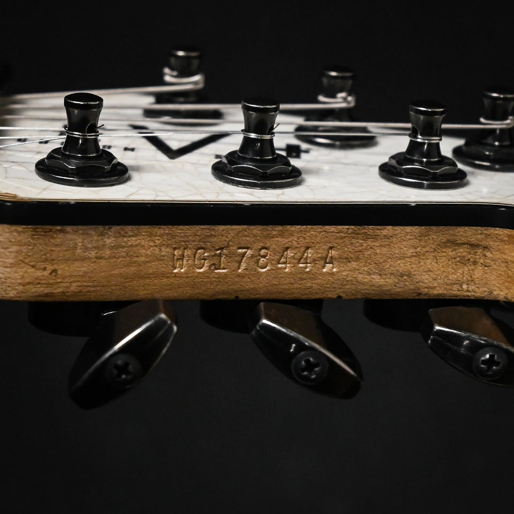 EVH Custom Shop USA NAMM 2025 Limited Edition Wolfgang HH w/ Floyd Rose- Black & White Stripes 2026 (WG17844A)