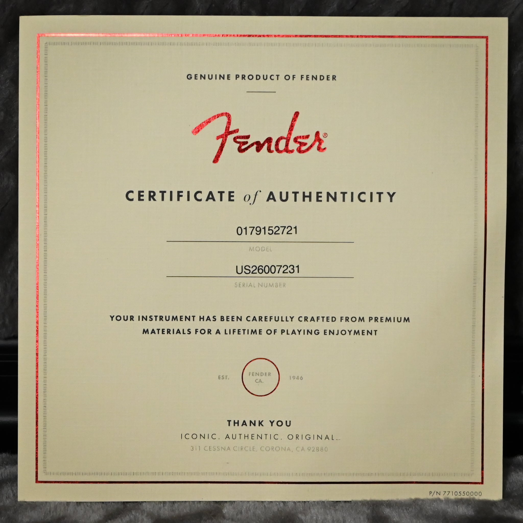 Fender Limited Edition Ultra II Stratocaster HSS Roasted- Natural 2026 (US26007231)