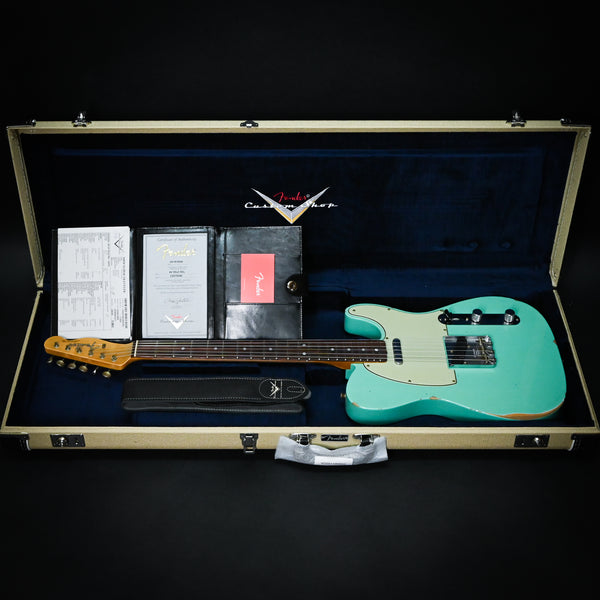 Fender Custom Shop '64 Telecaster Relic- Aged Sea Foam Green 2024 (CZ578246)