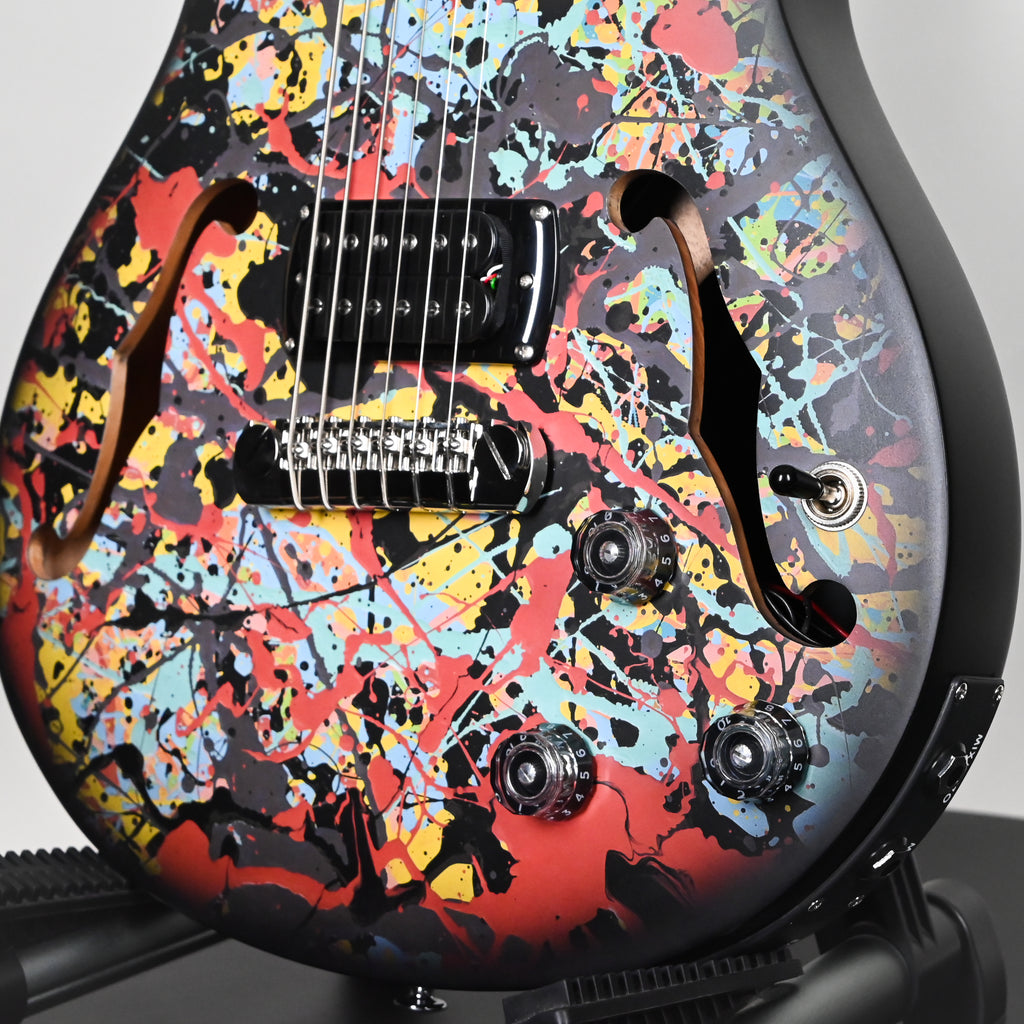 PRS SE Ed Sheeran Hollowbody I Piezo Baritone Electric Guitar- Cosmic Splash 2026 (CTIH077425)