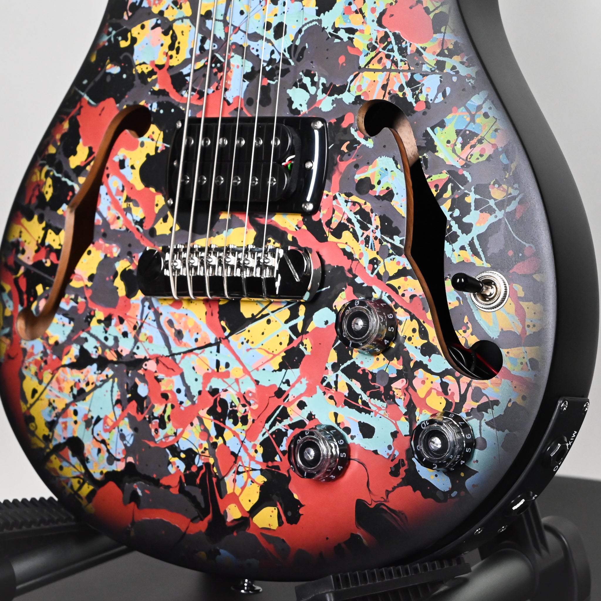 PRS SE Ed Sheeran Hollowbody I Piezo Baritone Electric Guitar- Cosmic Splash 2026 (CTIH077425)