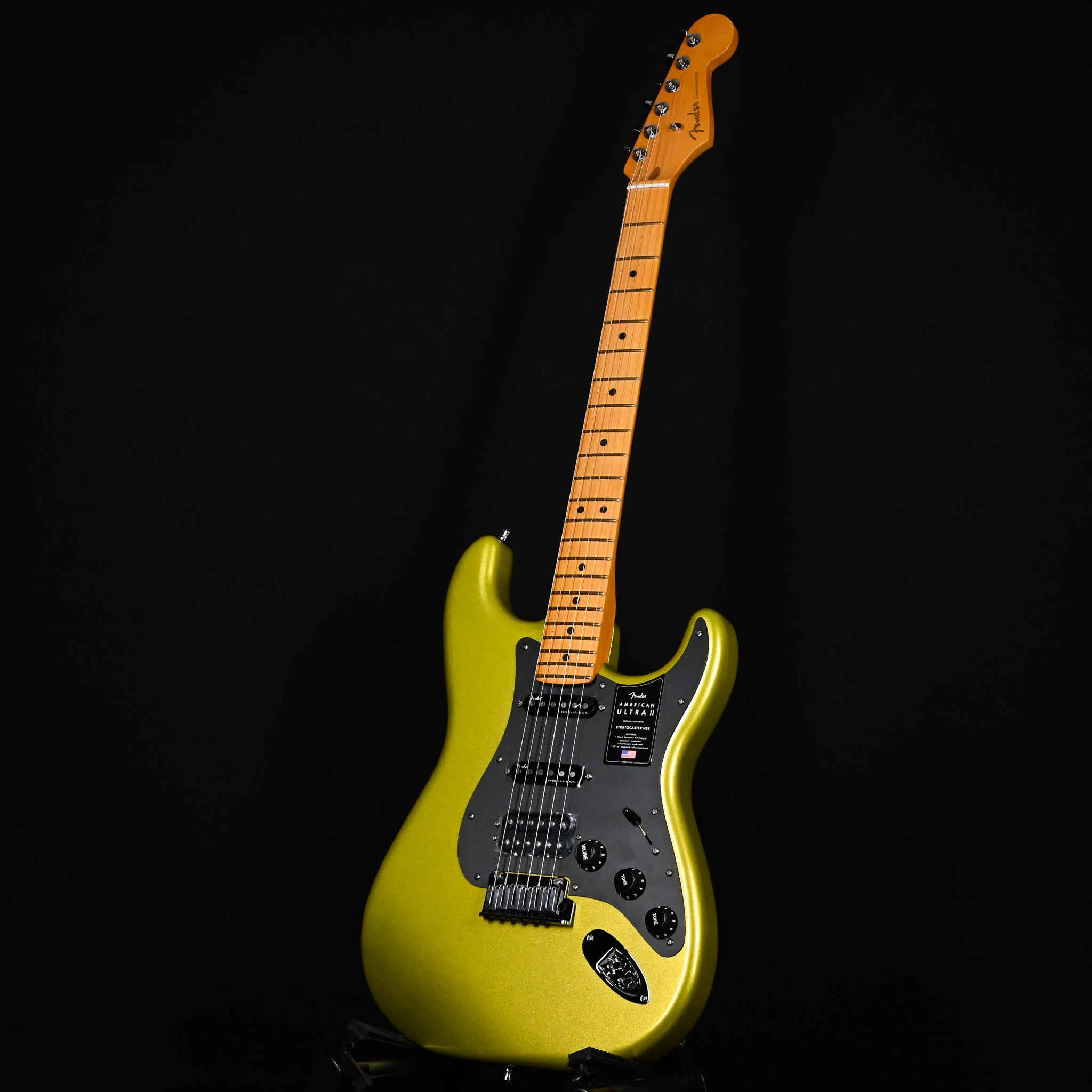 Fender American Ultra II Stratocaster HSS w/ Maple Fingerboard- Solar Flare 2025 (US25034951)