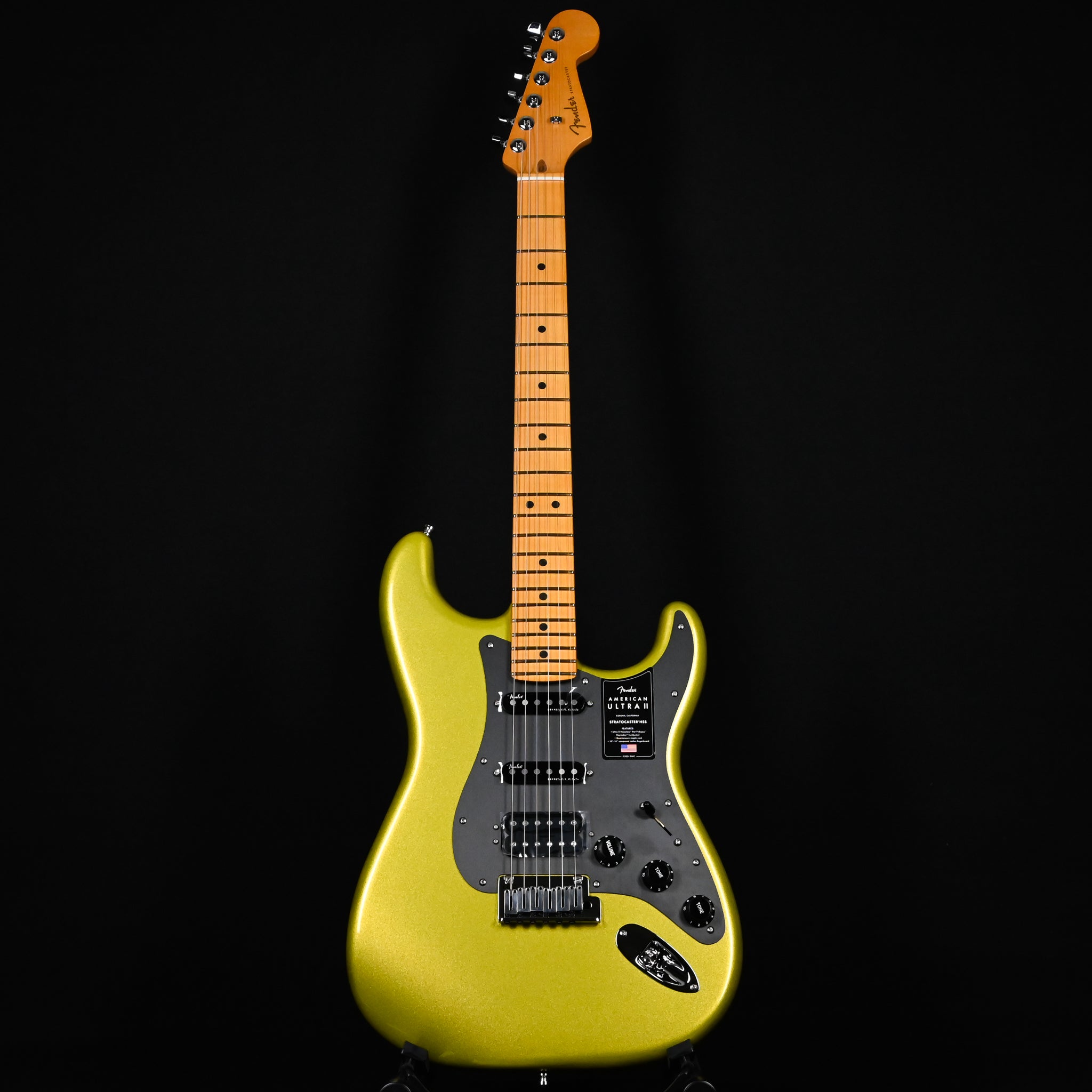 Fender American Ultra II Stratocaster HSS w/ Maple Fingerboard- Solar Flare 2025 (US25034951)
