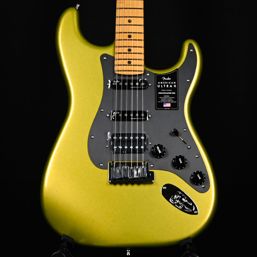 Fender American Ultra II Stratocaster HSS w/ Maple Fingerboard- Solar Flare 2025 (US25024931)