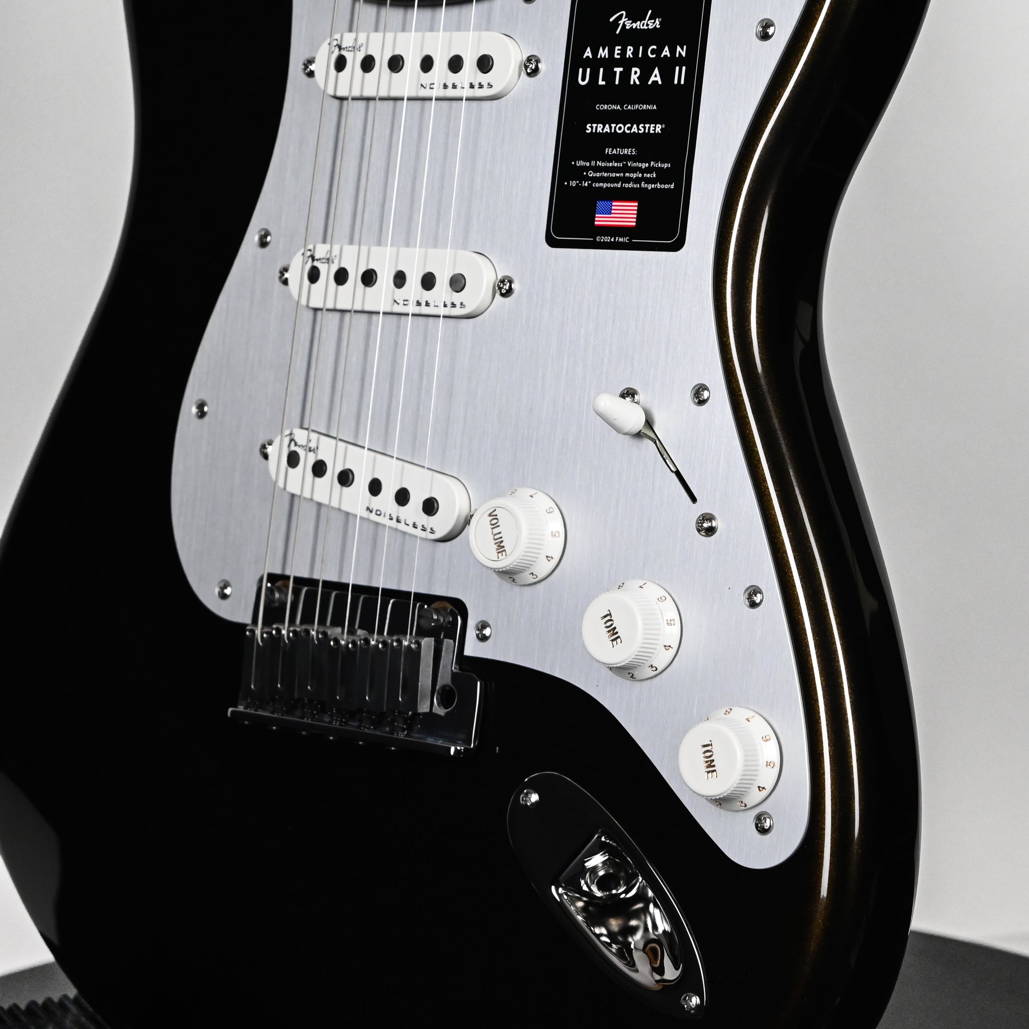 Fender American Ultra II Stratocaster w/ Ebony Fingerboard- Texas Tea 2026 (US26008851)