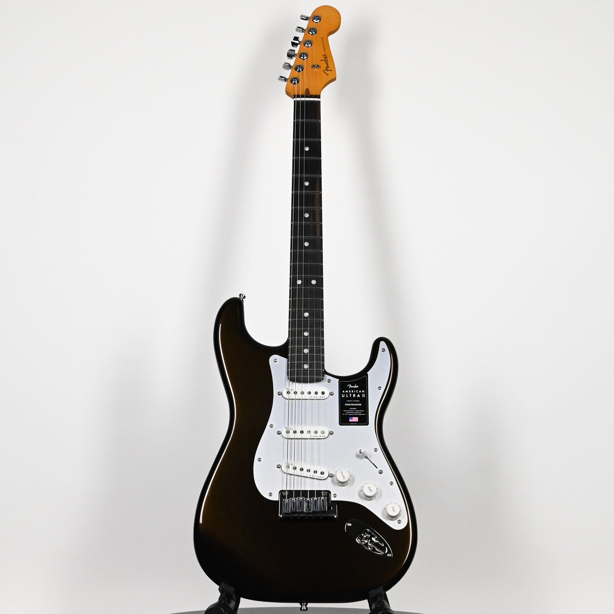 Fender American Ultra II Stratocaster w/ Ebony Fingerboard- Texas Tea 2026 (US26008851)