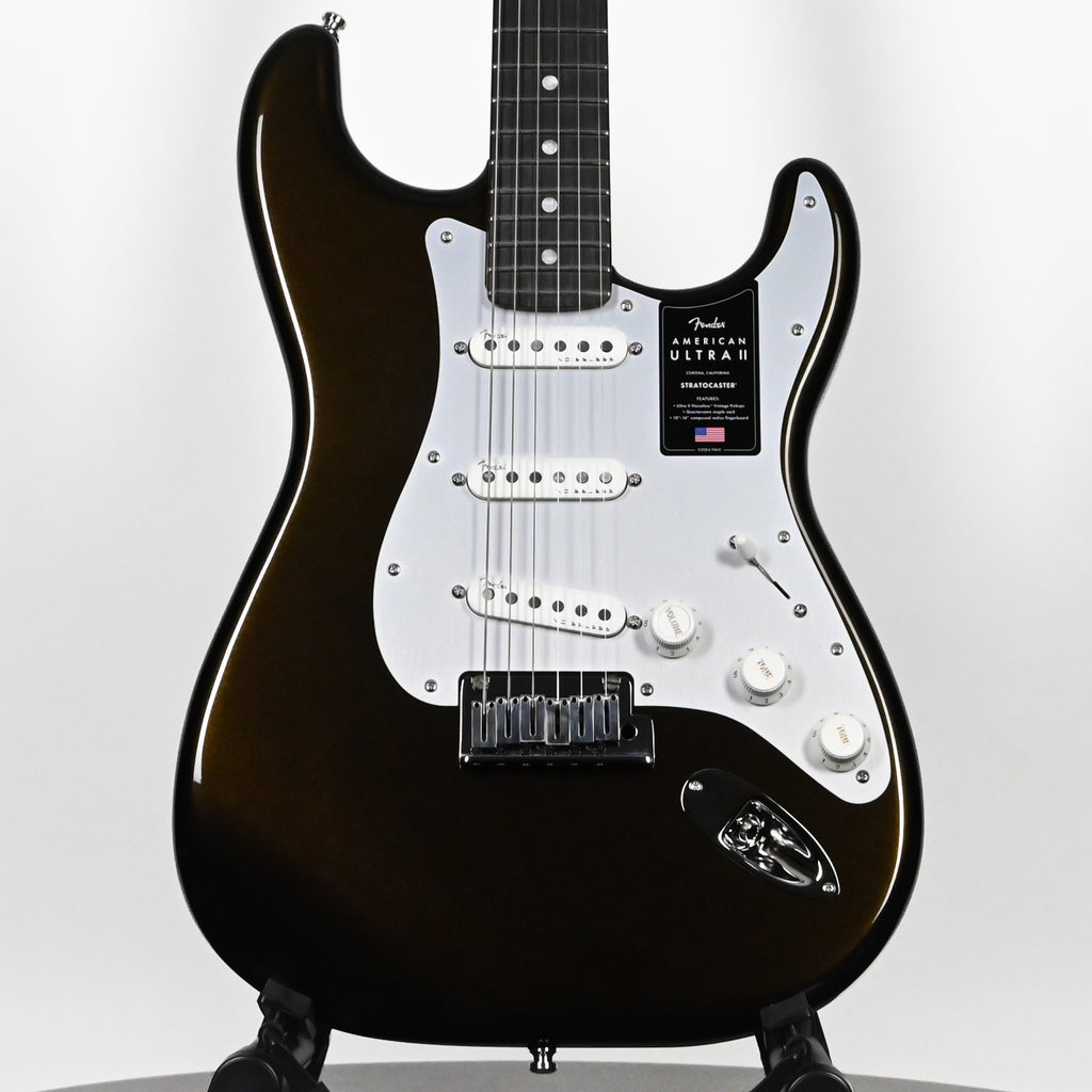 Fender American Ultra II Stratocaster w/ Ebony Fingerboard- Texas Tea 2026 (US26008851)