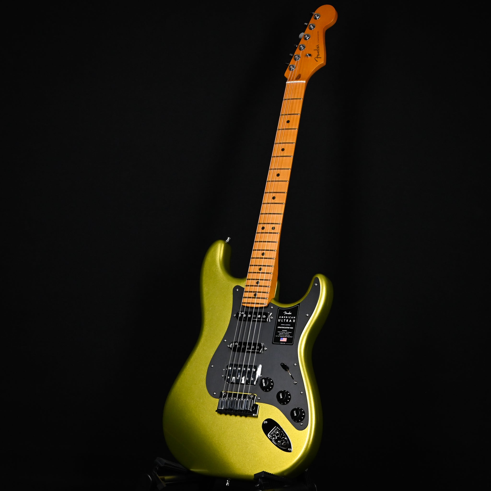 Fender American Ultra II Stratocaster HSS w/ Maple Fingerboard- Solar Flare 2025 (US25023828)