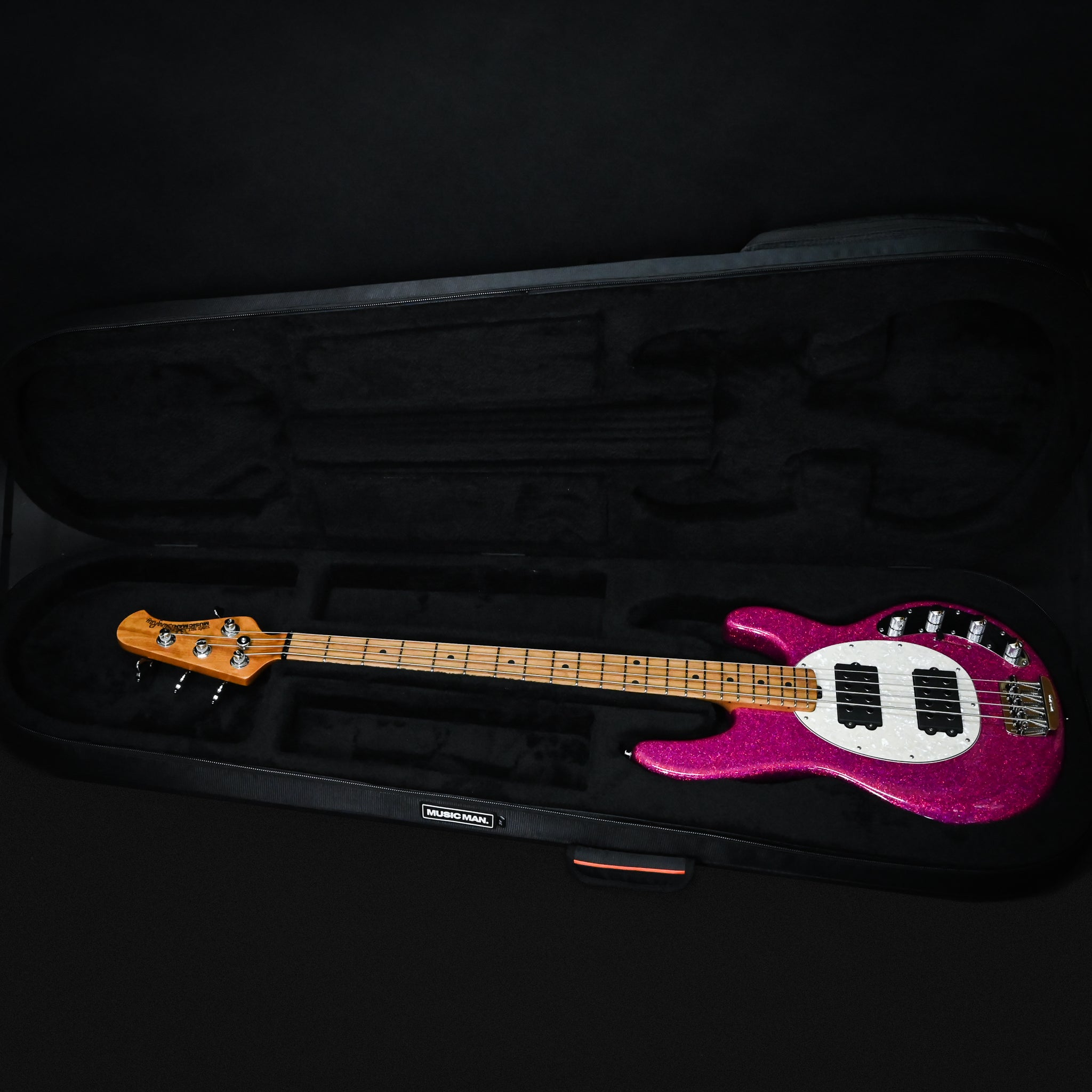 Ernie Ball Music Man StingRay Special HH Bass Guitar- Soda Pink Sparkle 2026 (K08700)