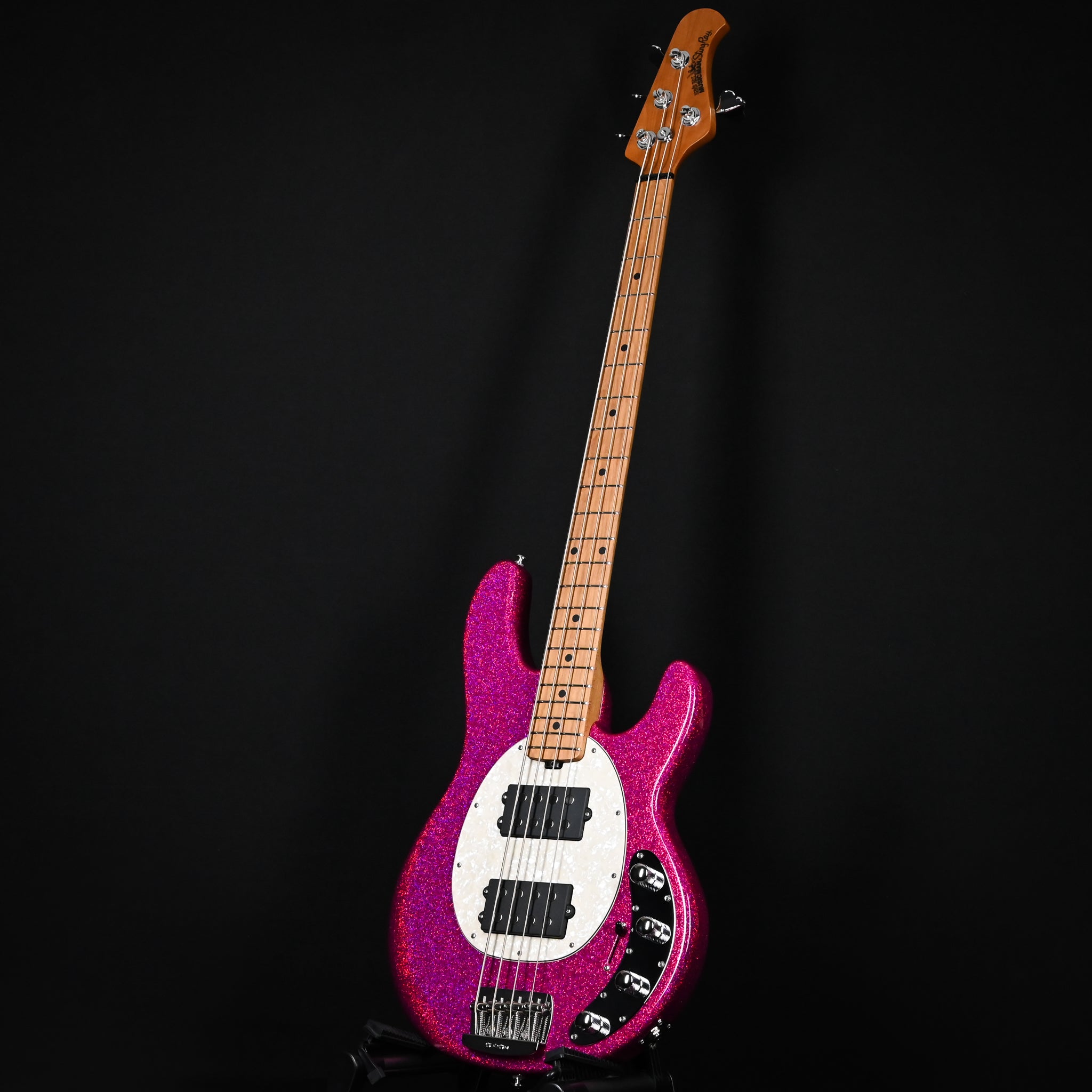 Ernie Ball Music Man StingRay Special HH Bass Guitar- Soda Pink Sparkle 2026 (K08700)