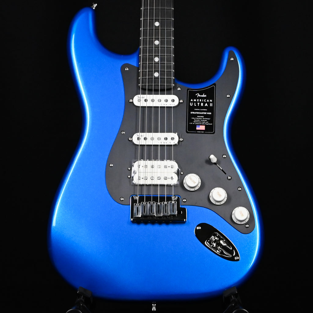 Fender American Ultra II Stratocaster HSS w/ Ebony Fingerboard- Noble Blue 2026 (US26004852)