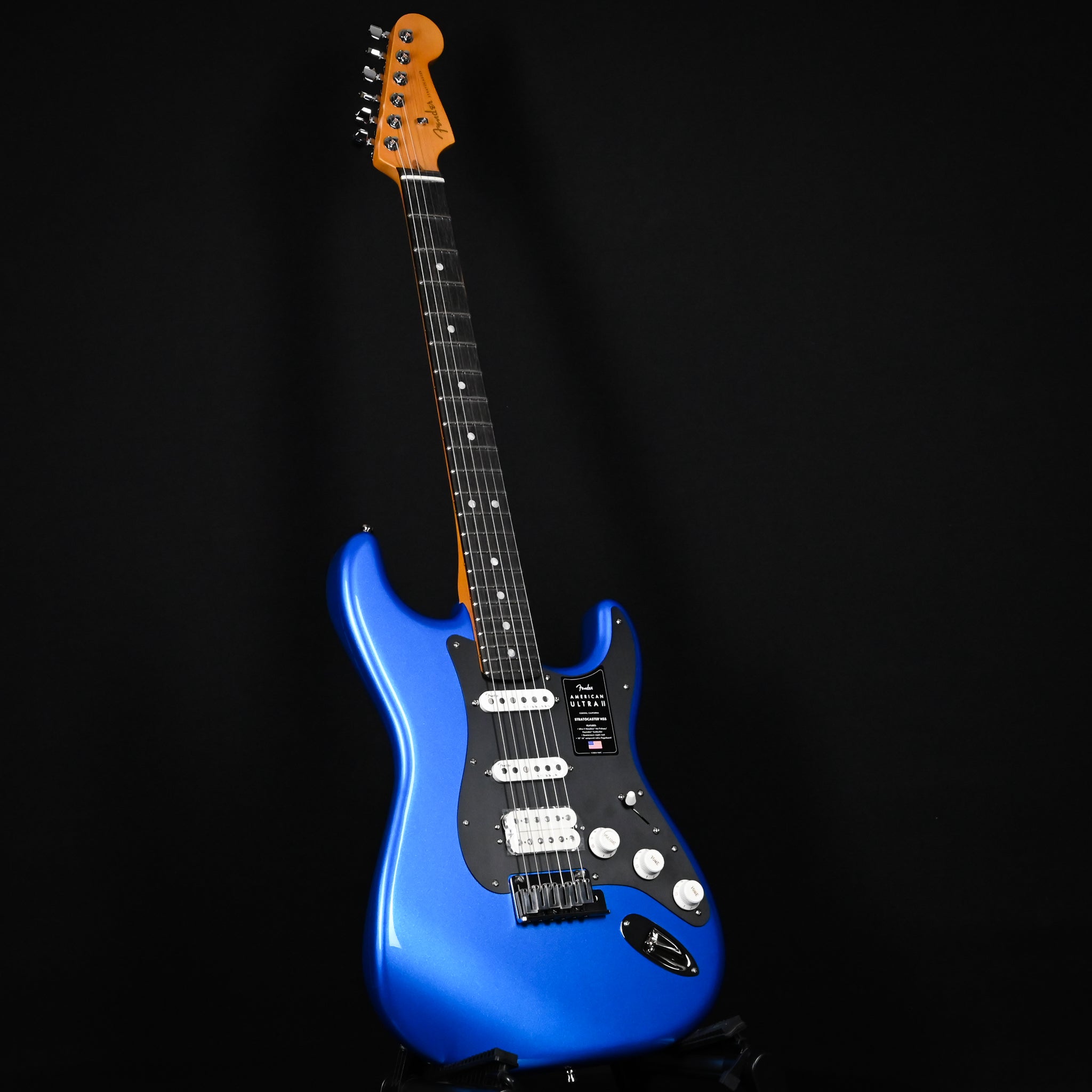 Fender American Ultra II Stratocaster HSS w/ Ebony Fingerboard- Noble Blue 2026 (US26004852)