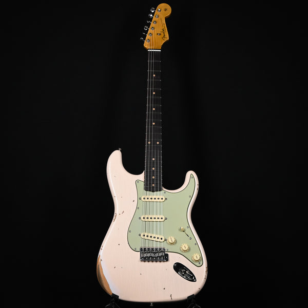 Fender Custom Shop Late-1962 Stratocaster Relic w/ Closet Classic Hardware- Super Faded Aged Shell Pink 2025 (CZ588475)