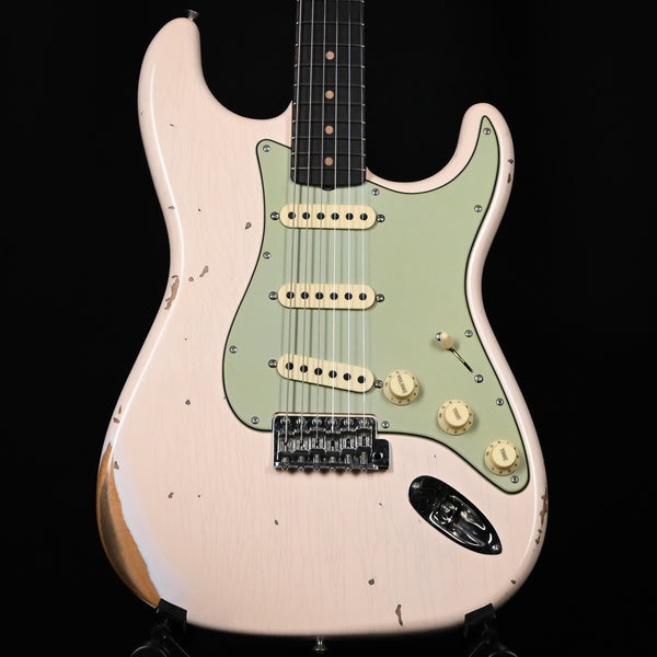 Fender Custom Shop Late-1962 Stratocaster Relic w/ Closet Classic Hardware- Super Faded Aged Shell Pink 2025 (CZ588475)