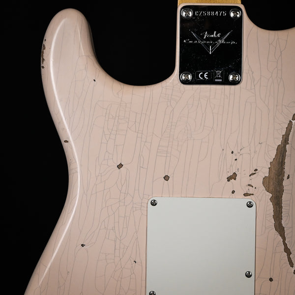Fender Custom Shop Late-1962 Stratocaster Relic w/ Closet Classic Hardware- Super Faded Aged Shell Pink 2025 (CZ588475)