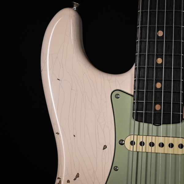 Fender Custom Shop Late-1962 Stratocaster Relic w/ Closet Classic Hardware- Super Faded Aged Shell Pink 2025 (CZ588475)