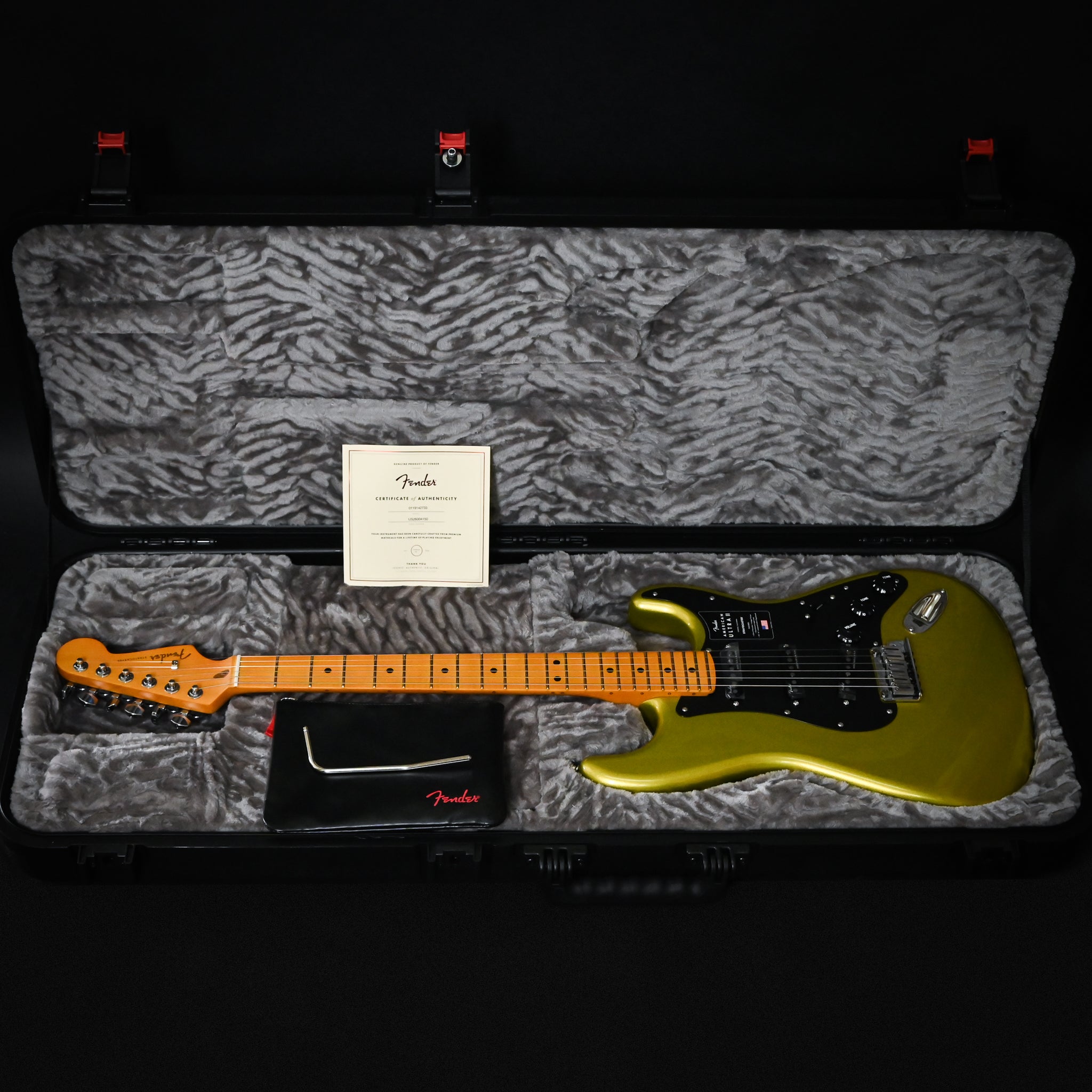 Fender American Ultra II Stratocaster w/ Maple Fingerboard- Solar Flare 2026 (US26004150)