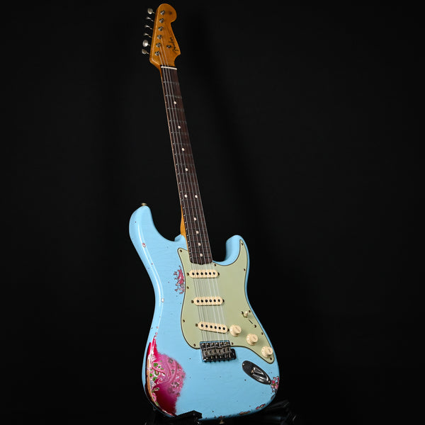 Fender Custom Shop 1962 Stratocaster w/ Josefina Handwound Pickups Heavy Relic- Daphne Blue/ Pink Paisley 2025 (R147075)
