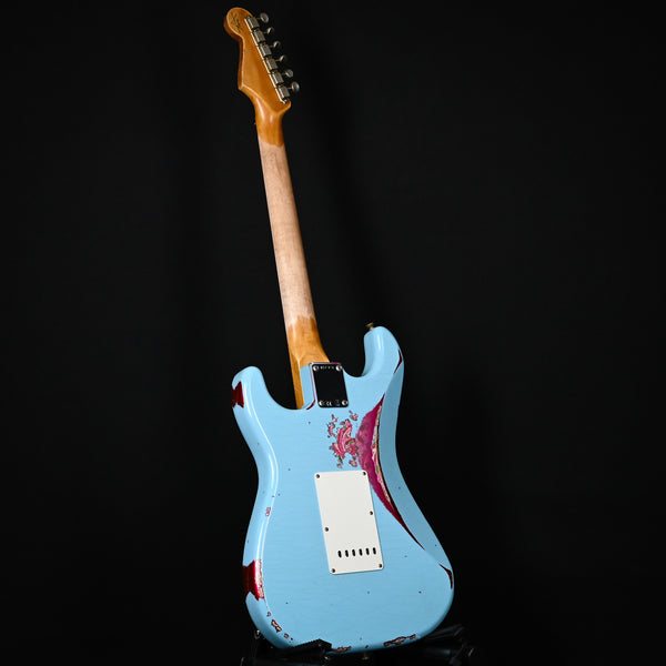 Fender Custom Shop 1962 Stratocaster w/ Josefina Handwound Pickups Heavy Relic- Daphne Blue/ Pink Paisley 2025 (R147075)