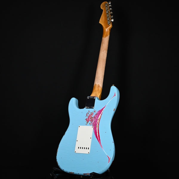 Fender Custom Shop 1962 Stratocaster w/ Josefina Handwound Pickups Heavy Relic- Daphne Blue/ Pink Paisley 2025 (R147075)