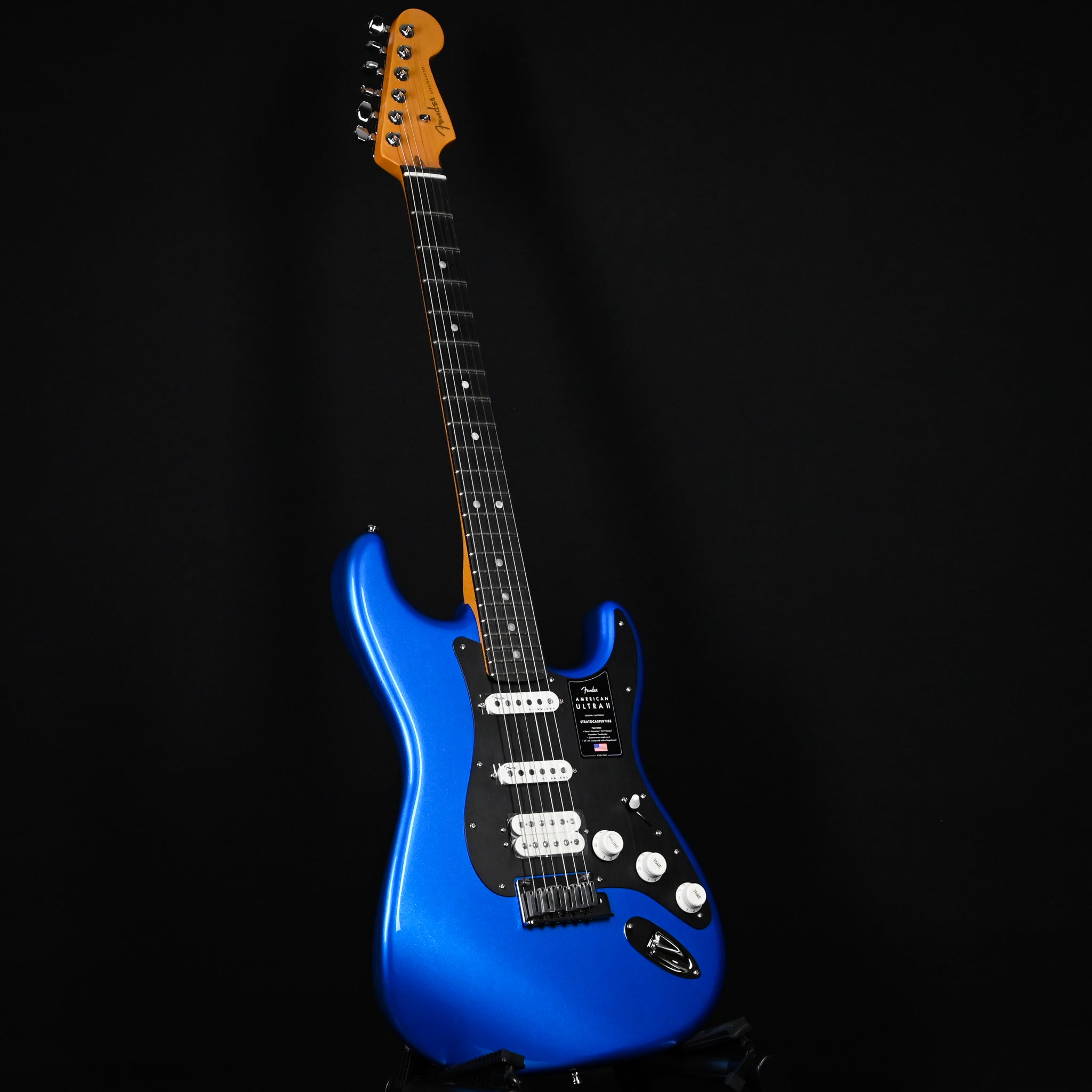 Fender American Ultra II Stratocaster HSS w/ Ebony Fingerboard- Noble Blue 2026 (US26006251)
