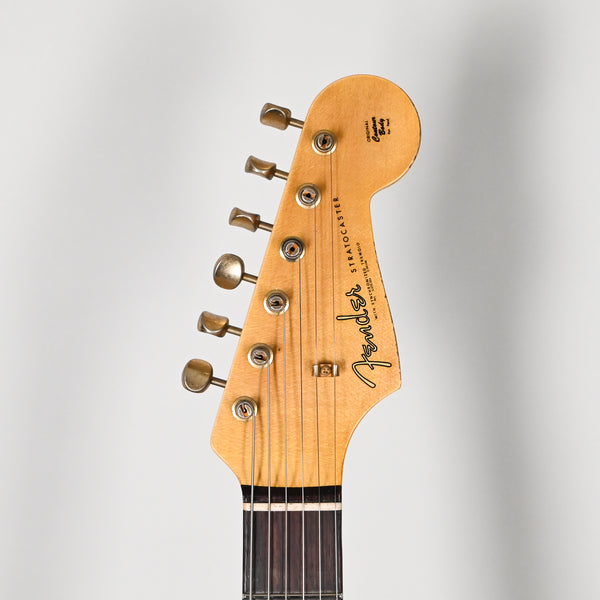 Fender Custom Shop 1962 Stratocaster w/ Gold Hardware & Josefina Handwound Pickups, Heavy Relic- Black/ Purple Paisley 2025 (R148643)