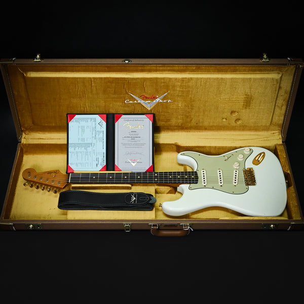 Fender Custom Shop Masterbuilt Yuriy Shishkov '60s Stratocaster Journeyman- Olympic White 2025 (YS3045)