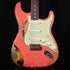 Fender Custom Shop Limited Edition 60/63 Stratocaster Super Heavy Relic- Super Faded Aged Fiesta Red/ 3 Color Sunburst 2025 (CZ584243)