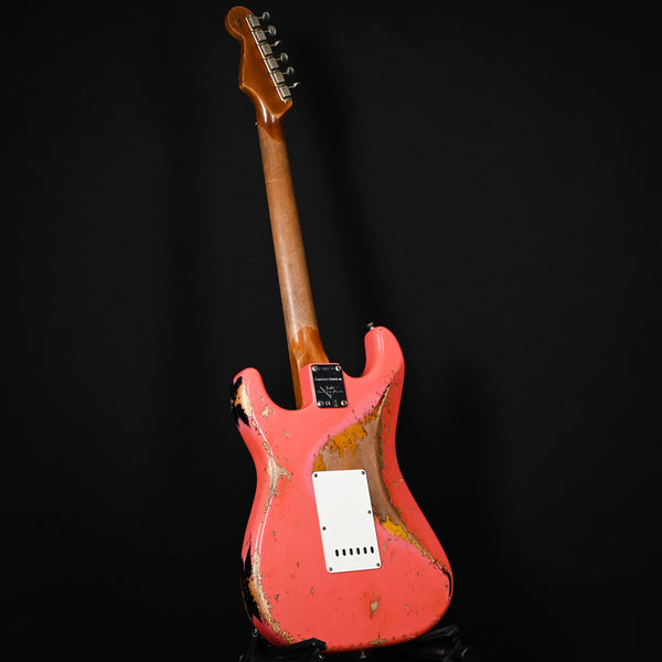 Fender Custom Shop Limited Edition 60/63 Stratocaster Super Heavy Relic- Super Faded Aged Fiesta Red/ 3 Color Sunburst 2025 (CZ584243)