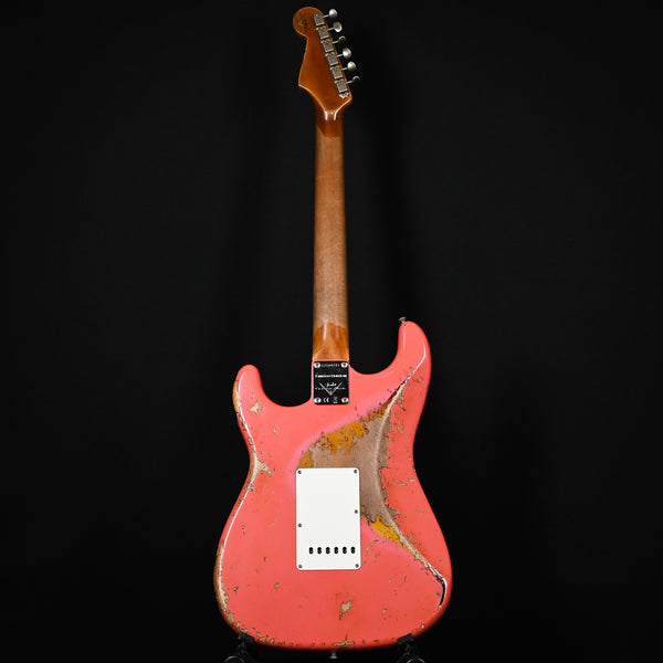 Fender Custom Shop Limited Edition 60/63 Stratocaster Super Heavy Relic- Super Faded Aged Fiesta Red/ 3 Color Sunburst 2025 (CZ584243)