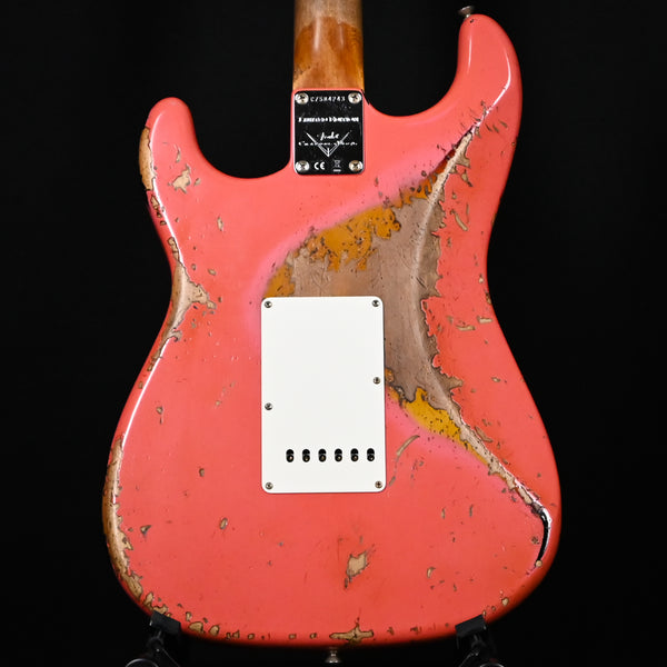 Fender Custom Shop Limited Edition 60/63 Stratocaster Super Heavy Relic- Super Faded Aged Fiesta Red/ 3 Color Sunburst 2025 (CZ584243)