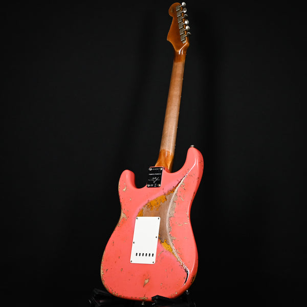Fender Custom Shop Limited Edition 60/63 Stratocaster Super Heavy Relic- Super Faded Aged Fiesta Red/ 3 Color Sunburst 2025 (CZ584243)