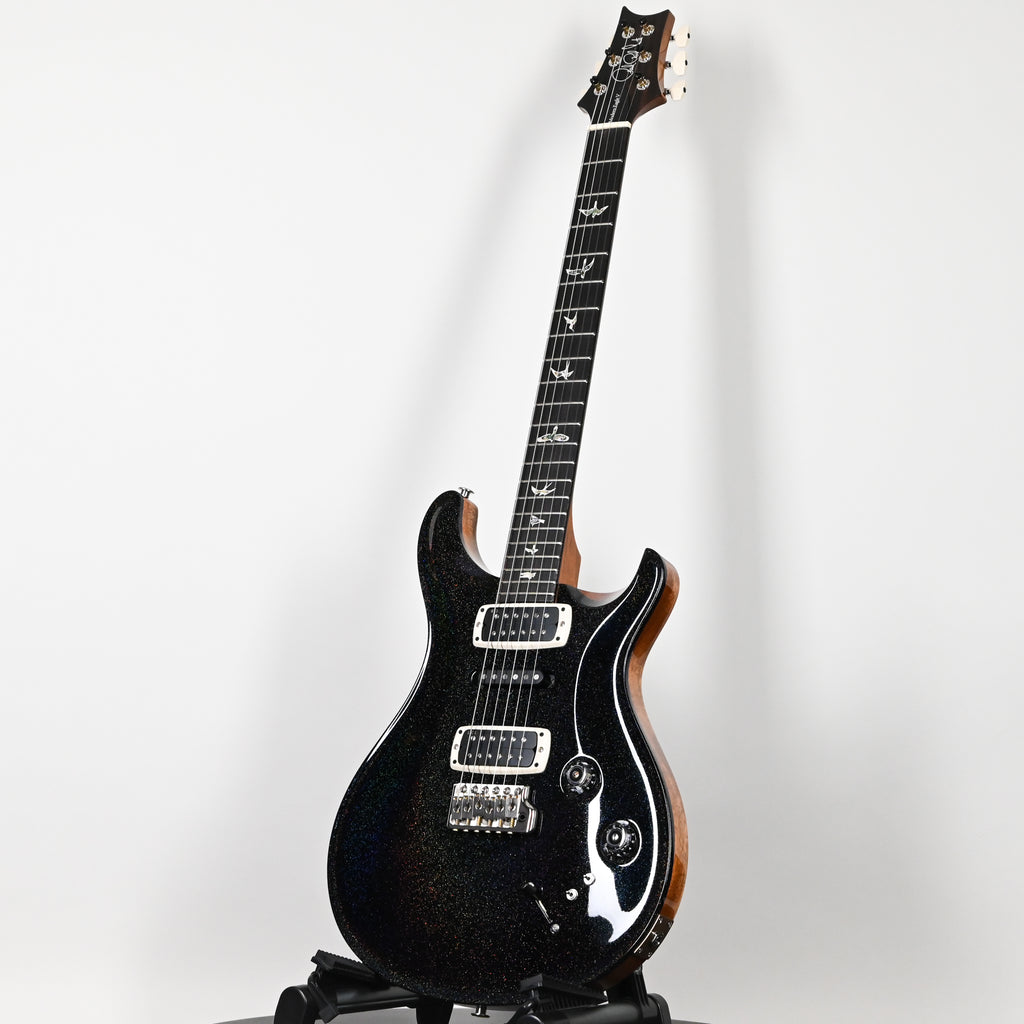 PRS Modern Eagle V Electric Guitar- Black Rainbow Holoflake Top & Binding 2025 (0417735)