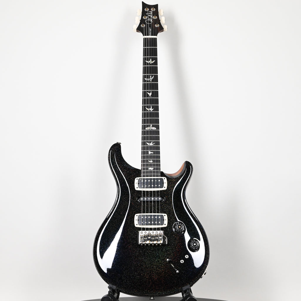 PRS Modern Eagle V Electric Guitar- Black Rainbow Holoflake Top & Binding 2025 (0417735)