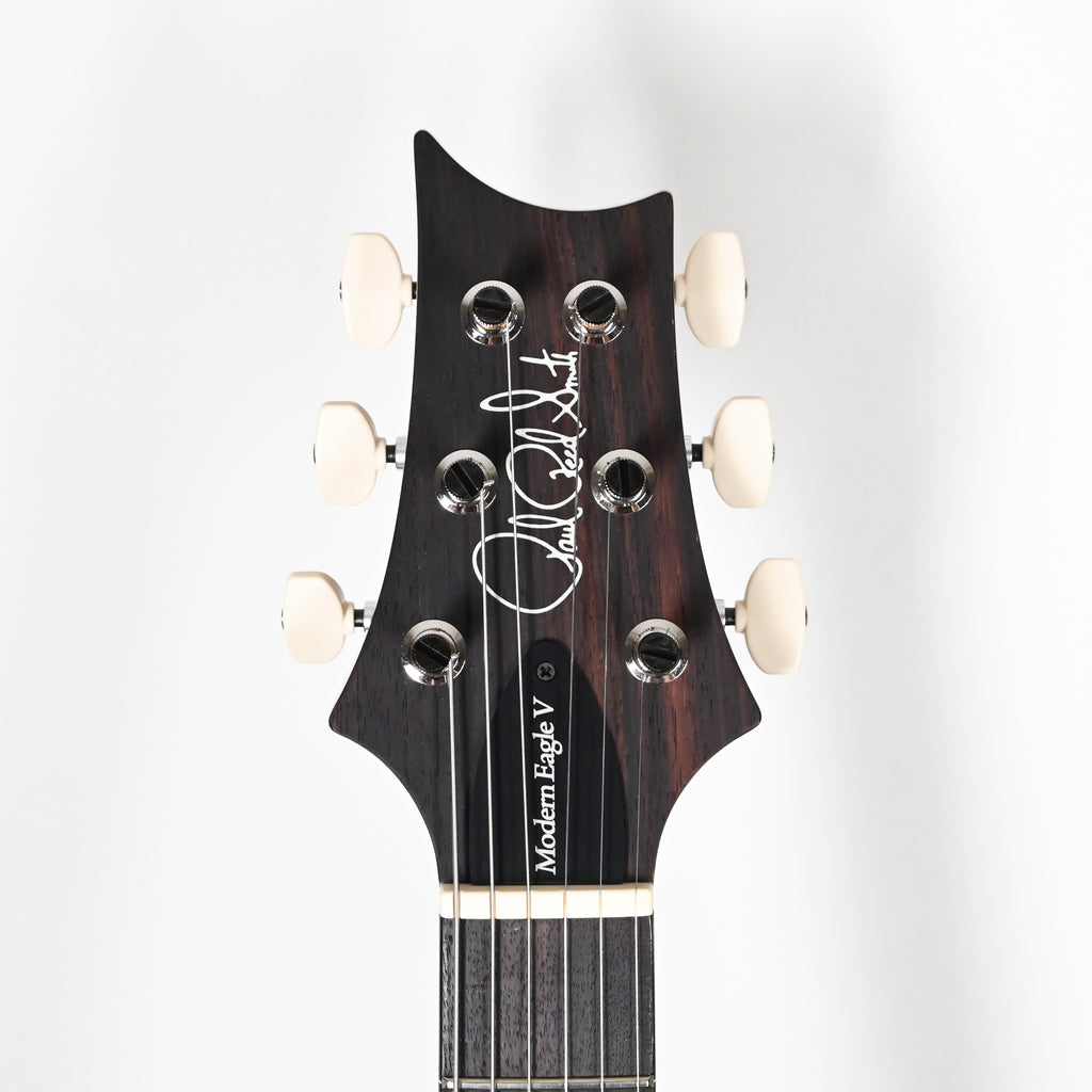 PRS Modern Eagle V Electric Guitar- Black Rainbow Holoflake Top & Binding 2025 (0417735)