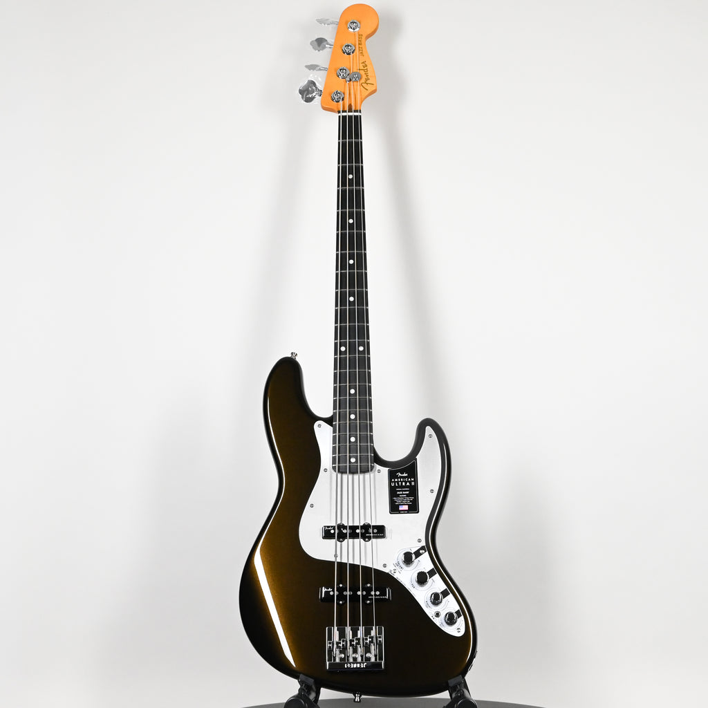 Fender American Ultra II Jazz Bass w/ Ebony Fingerboard- Texas Tea 2026 (US26006293)