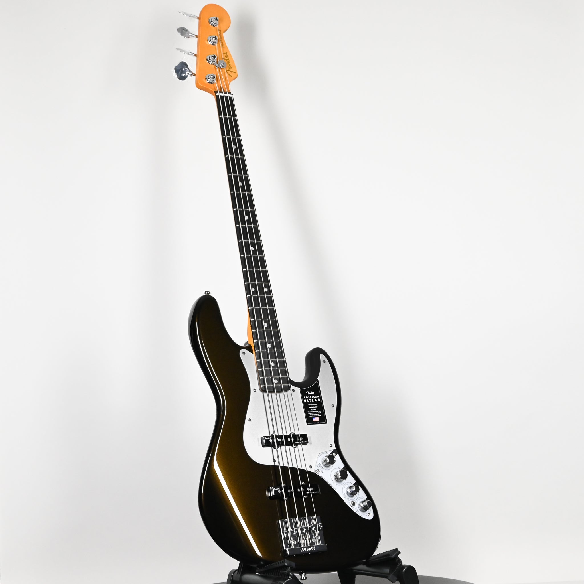 Fender American Ultra II Jazz Bass w/ Ebony Fingerboard- Texas Tea 2026 (US26006293)