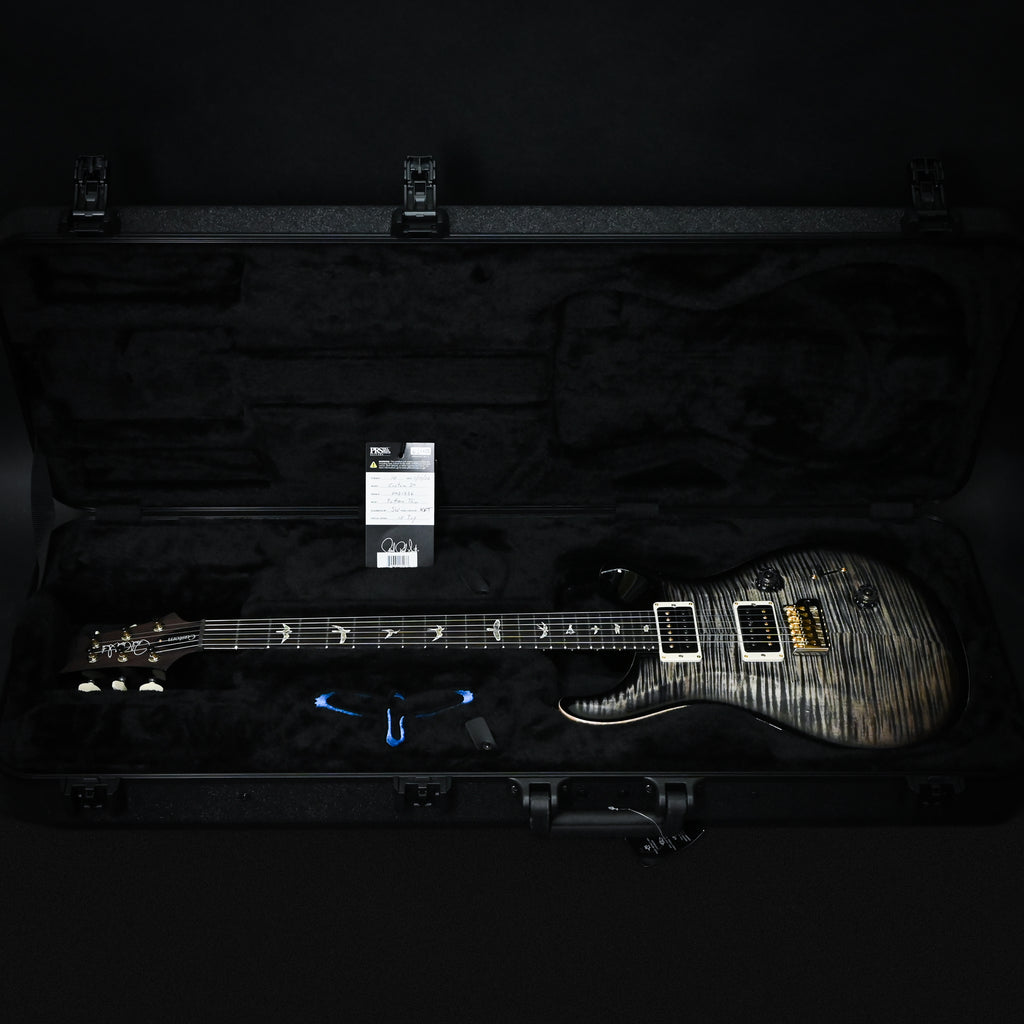 PRS Custom 24 w/ 10-Top & DMO Pickups- Charcoal Burst 2025 (0421536)
