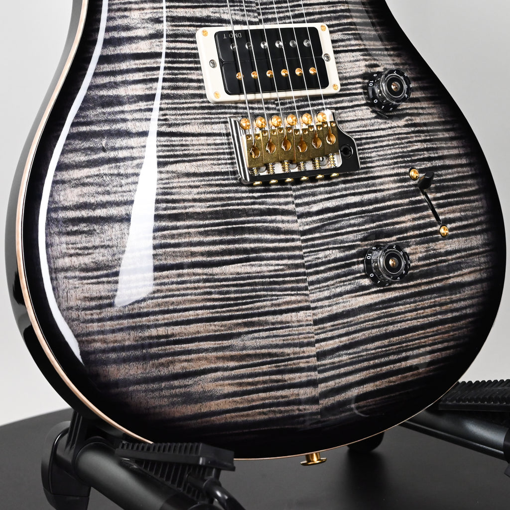 PRS Custom 24 w/ 10-Top & DMO Pickups- Charcoal Burst 2025 (0421536)